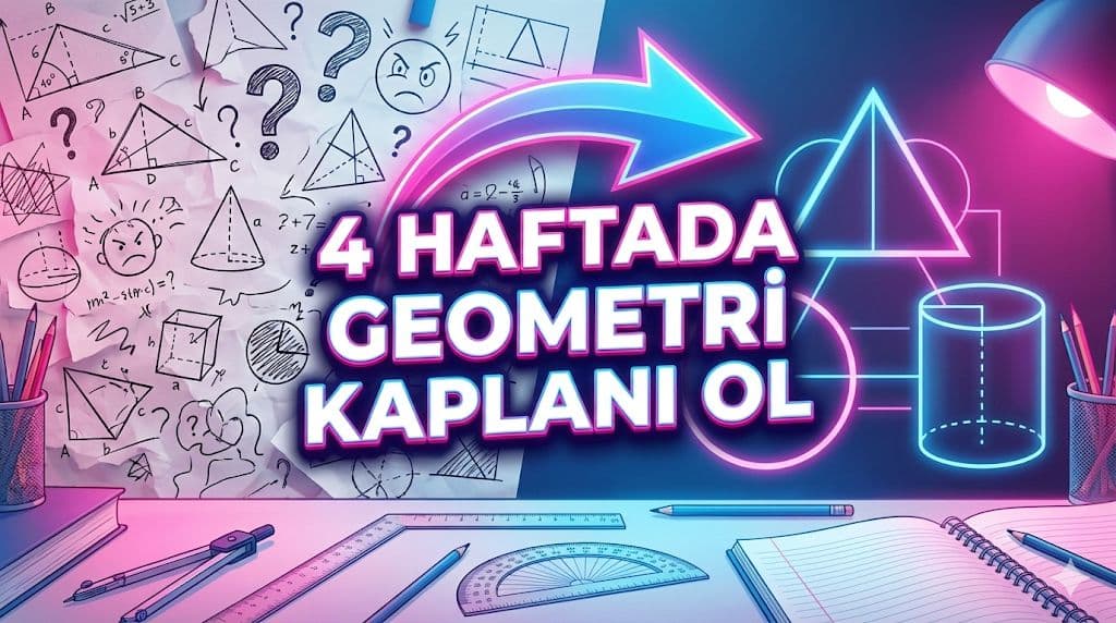 Geometriyi Salma! 4 Haftada +12 Net Garantili Geometri Kampı