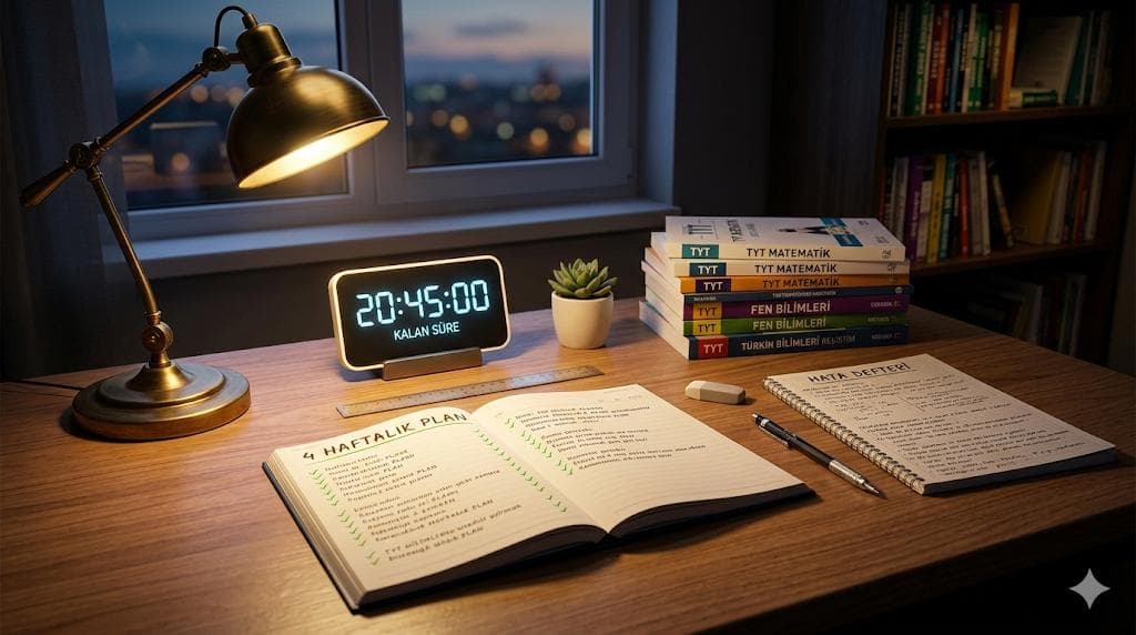 11. Sınıflar İçin TYT - AYT Çalışma Programı