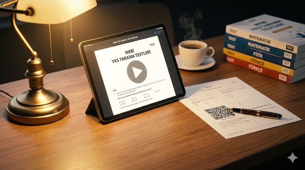 MEB'den Dev Hizmet: Ücretsiz YKS Tarama Testleri (PDF İndir)