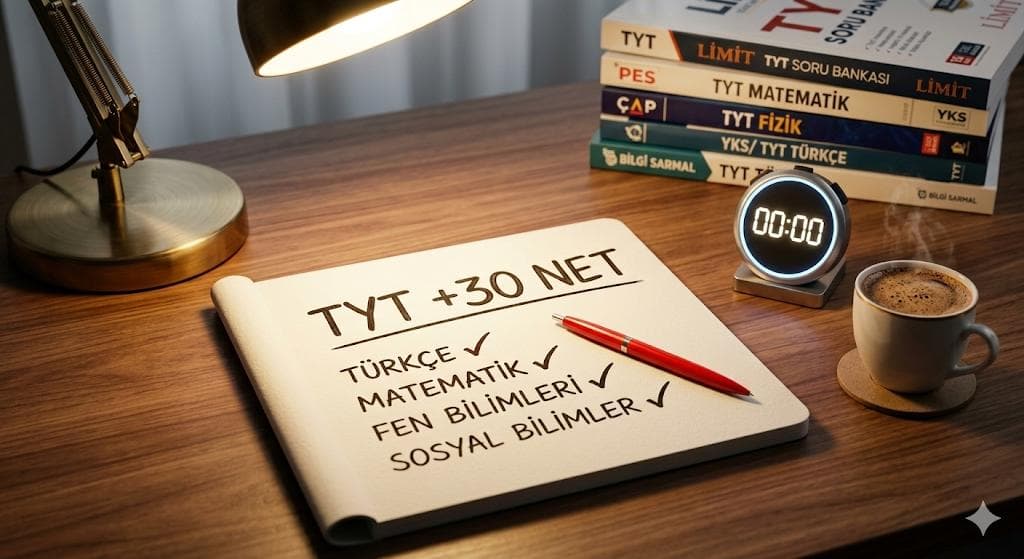 TYT'de Garanti +30 Net Getiren Konular