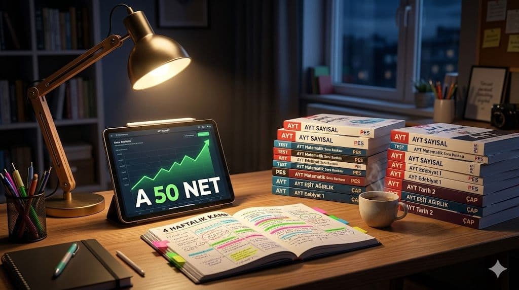 AYT'de 15 Netten 50 Nete Fırlatan 3 Aylık Kamp (Say & EA)