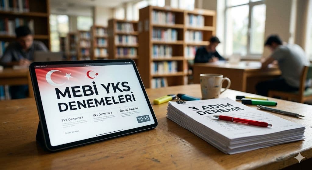 MEBİ YKS Denemeleri & OGM Materyal 3 Adım PDF (Derece Sırrı!)