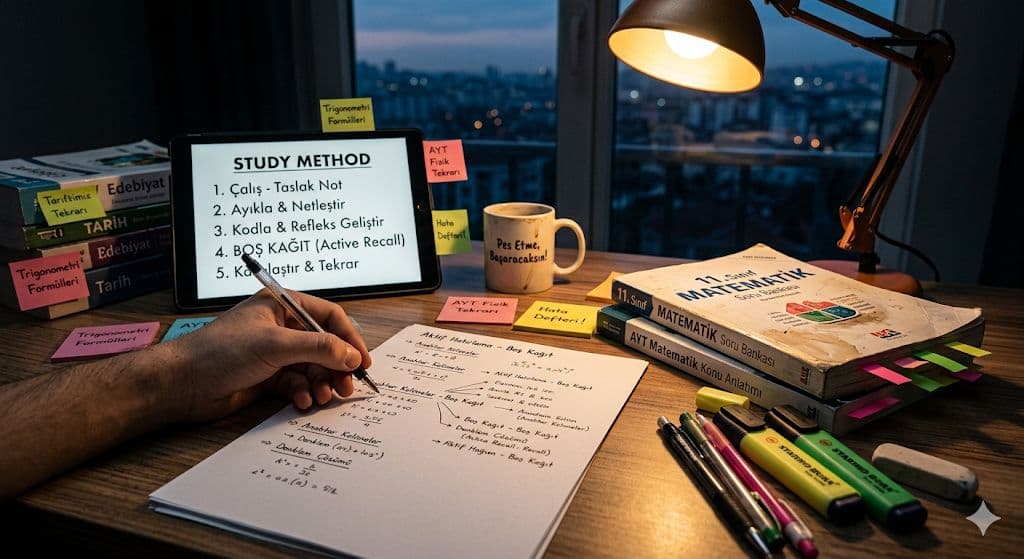 Kay Chung Çalışma Metodu: Yazılılarda Full Çektiren 5 Adım ve 2.Dönem 1.Yazılı Örnek Sorular